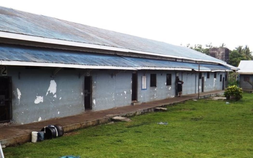 Part of Tafaigata prison cells