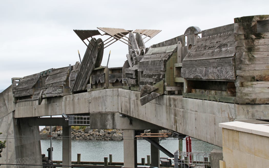 Wellington's City to Sea Bridge, which was built to provide a link between the waterfront and city centre.