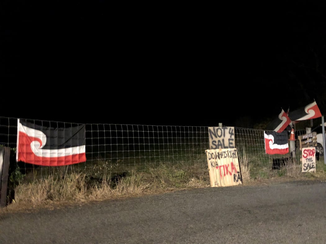 The occupation site at Mt Crawford.