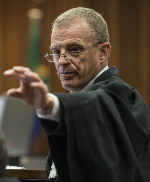 South African state prosecutor Gerrie Nel .