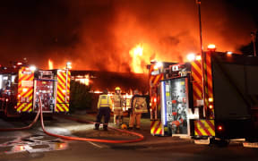 Kaiapoi factory fire