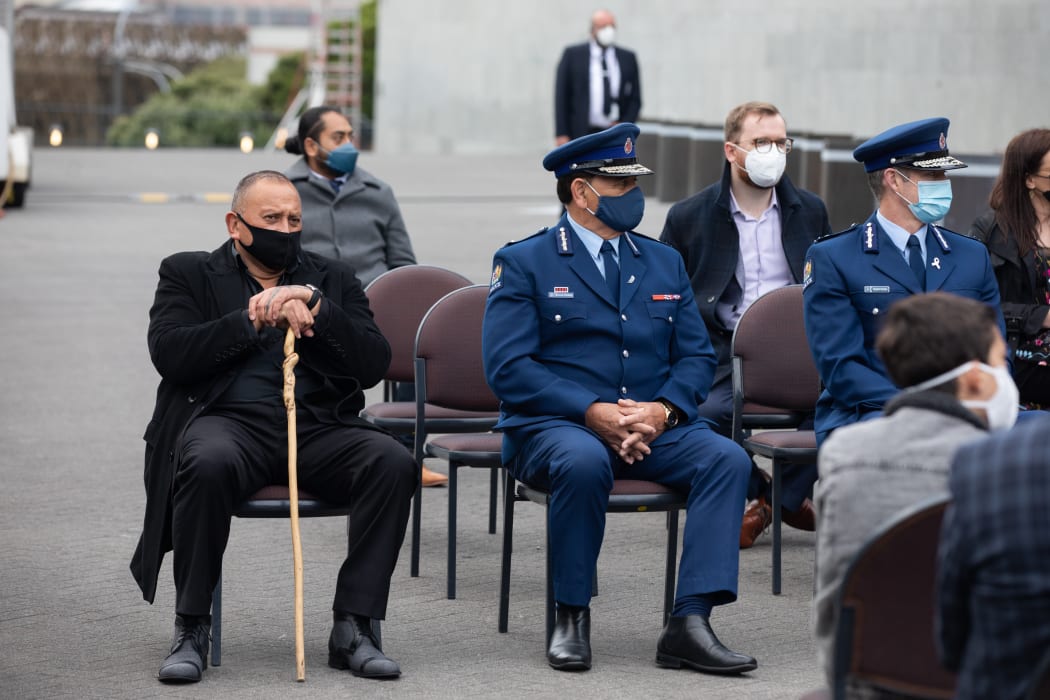 Attendees at the reopening
