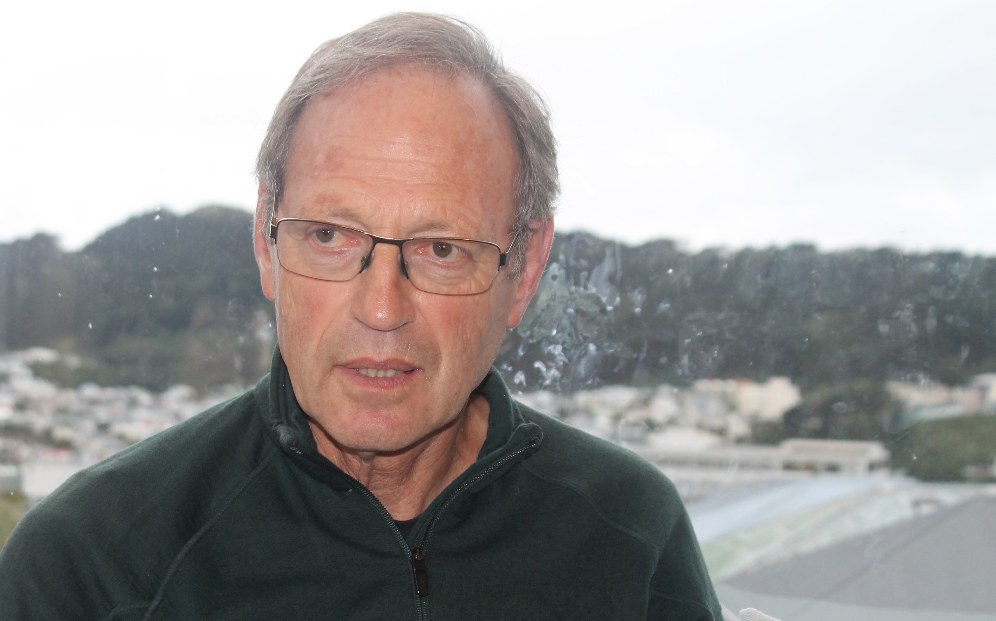 A portrait of historian Jock Phillips at his home in Wellington.