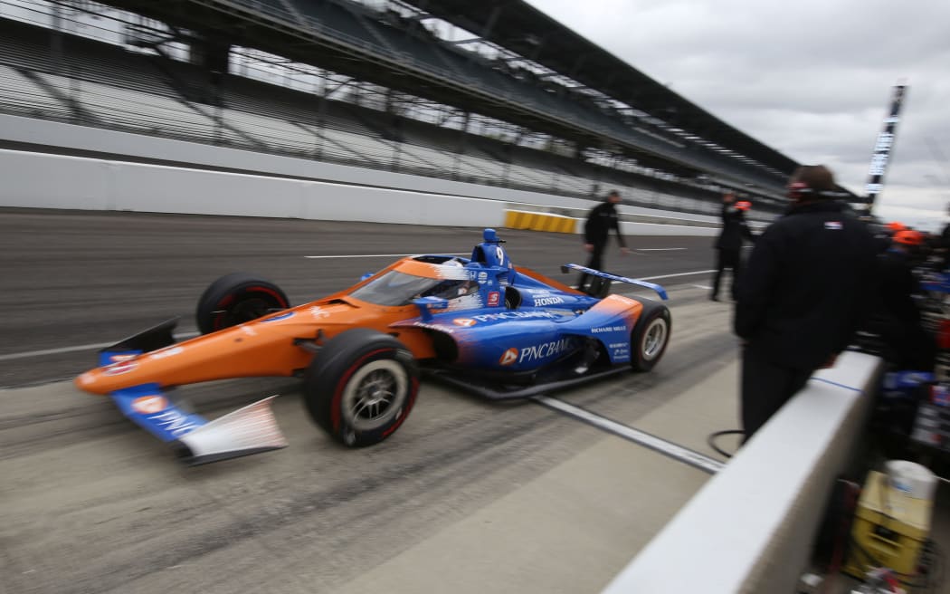 Scott Dixon at Indianapolis