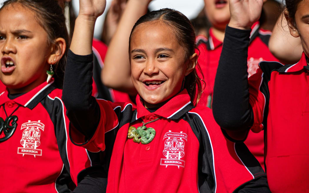 The first day of Koroneihana celebrations for Te Arikinui Nga wai hono i te po was marked by ngaa Kawe Mate o Tainui Waka and haka performances.