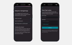 Air New Zealand's new location sharing feature with Apple's 'Find My' app.