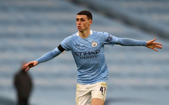 Phil Foden of Manchester City.