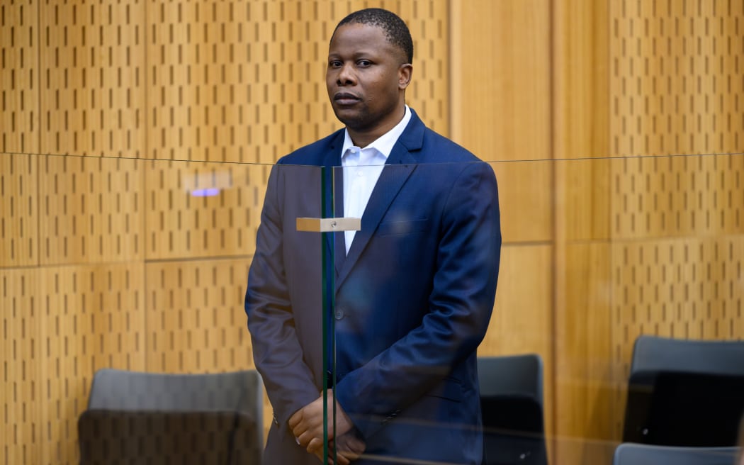 John Hope Muchirahondo, 39, appears for sentencing at Christchurch High Court after being found guilty of a raft of sexual assault charges at a trial last year.
