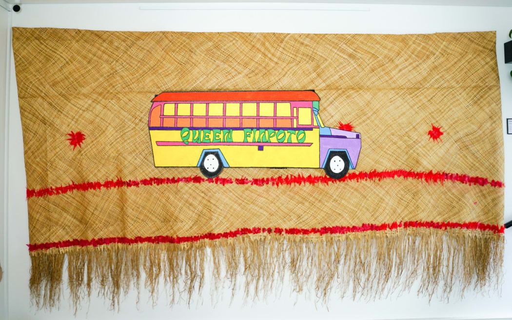 Queen Fiapoto is a Samoan women's artist collective whose name pays homage to the Queen Poto buses of Samoa