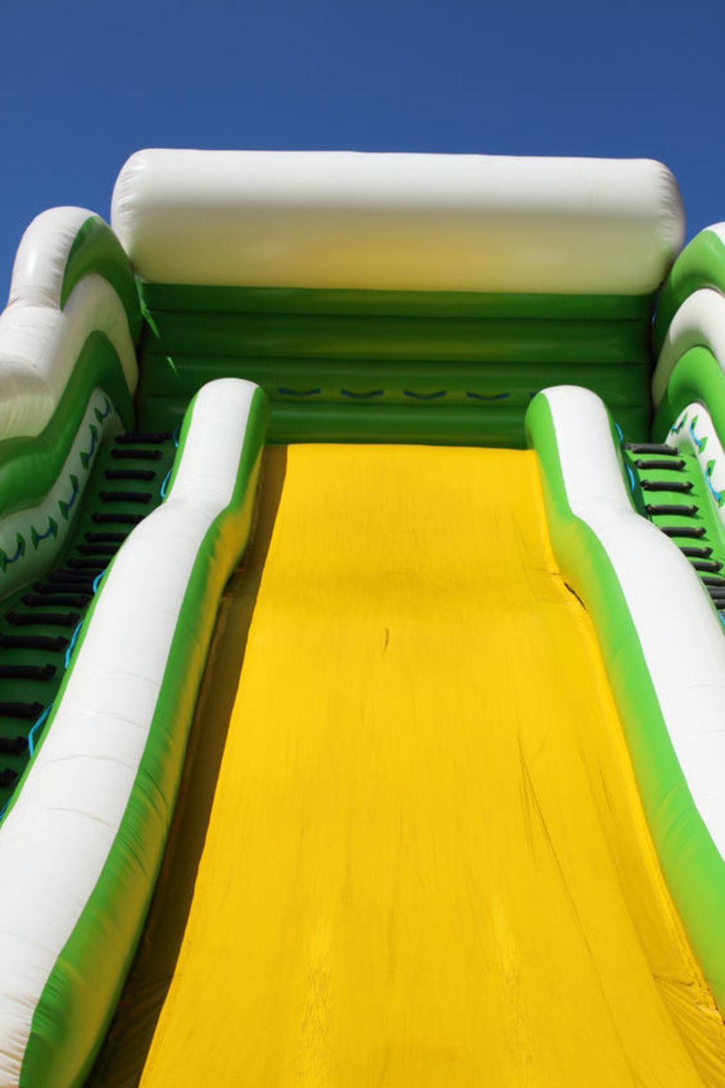 Inflatable slide (stock photo).