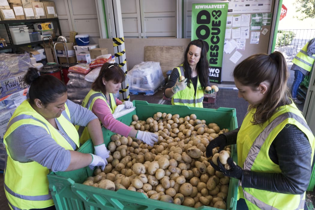 Kiwiharvest volunteers