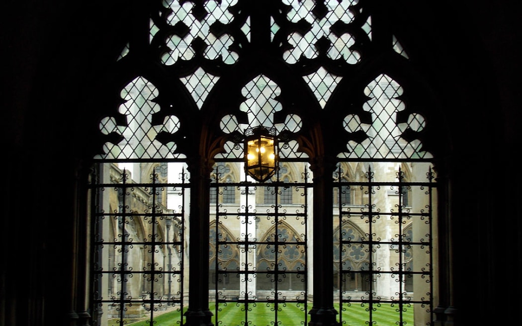 Window of Westminster Abbey cloister