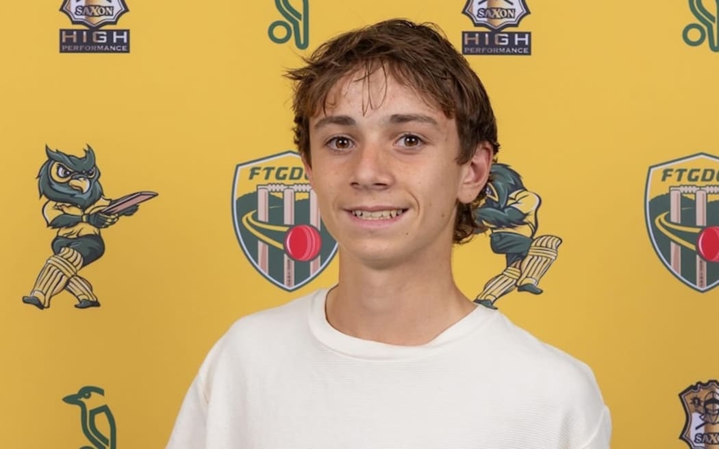 The talented young cricketer was struck in the neck with a ball during a training session.