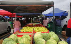 Fresh produce on sale at the Otara Market.