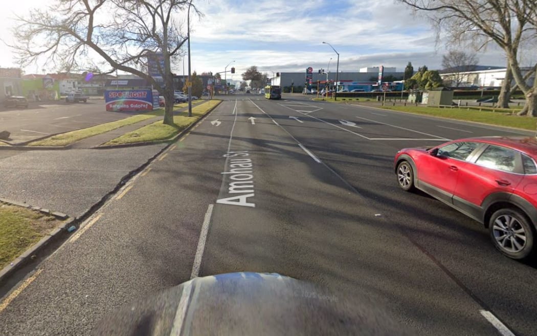 The crash happened about 6am on Wednesday near the intersection with Ranolf Street.