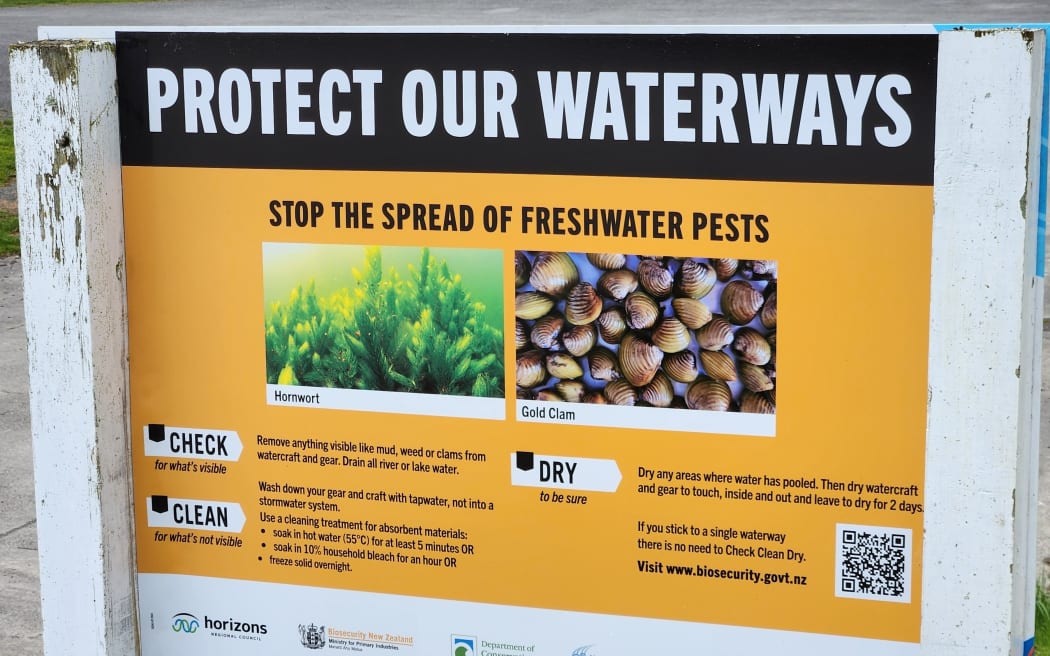 River users are being asked to take extra care to keep the invasive freshwater gold clam from Whanganui.