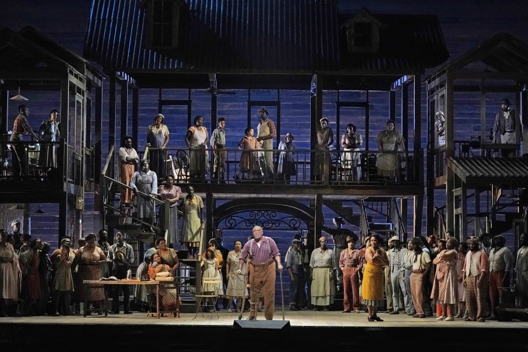A scene from Porgy and Bess at The Met