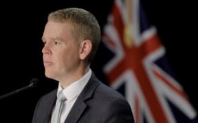 Chris Hipkins first post-Cabinet media briefing at Beehive