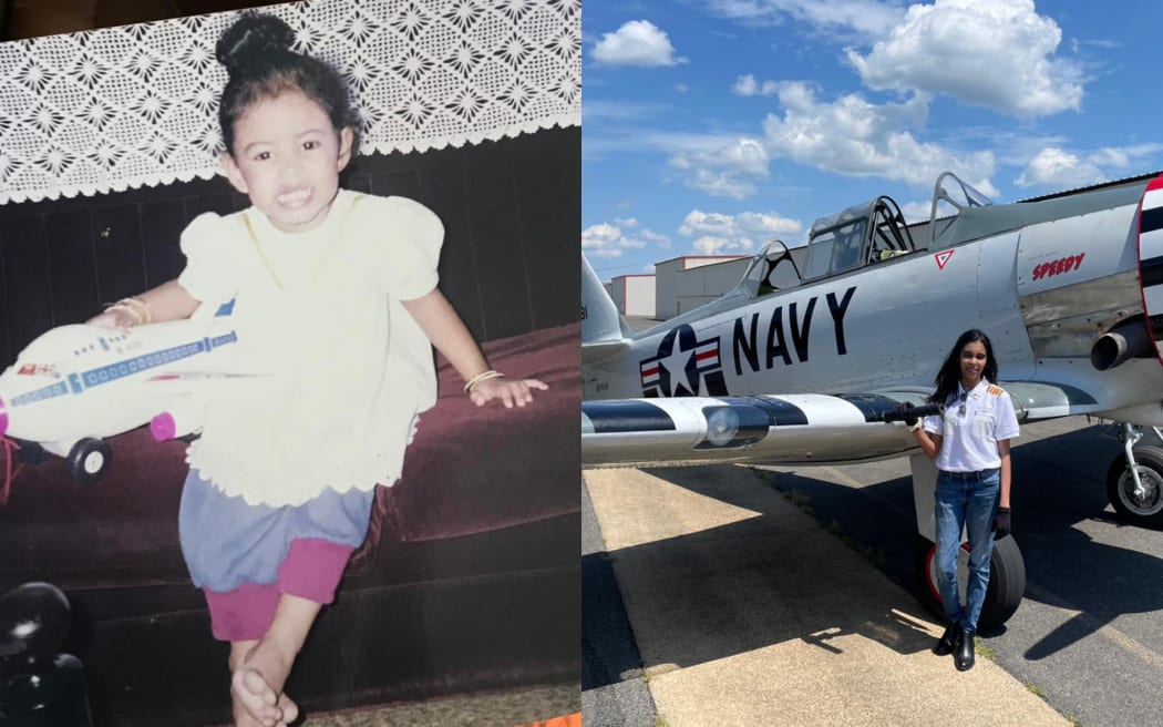 Neharika Gambhir, the first Fijian-American Analog Astronaut, says she has always loved flying and remembers her grandfather reading space books to her.