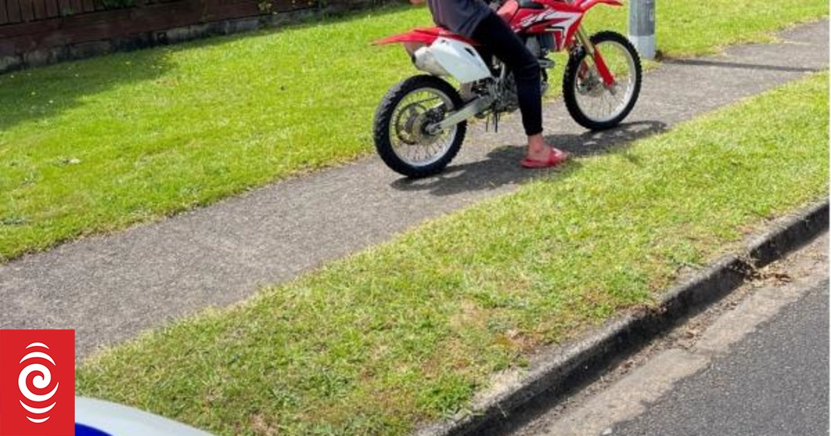 Police ask for footage of illegal dirt bike riders RNZ News