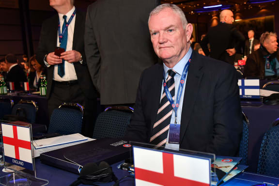 Chairman of The English Football Association, Greg Clarke.