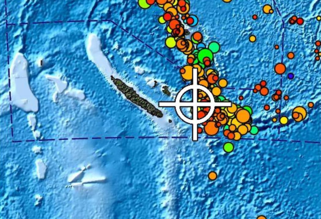 There was no tsunami threat, the Pacific Tsunami Warning Center said.
