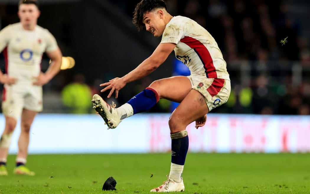 England first-five Marcus Smith.