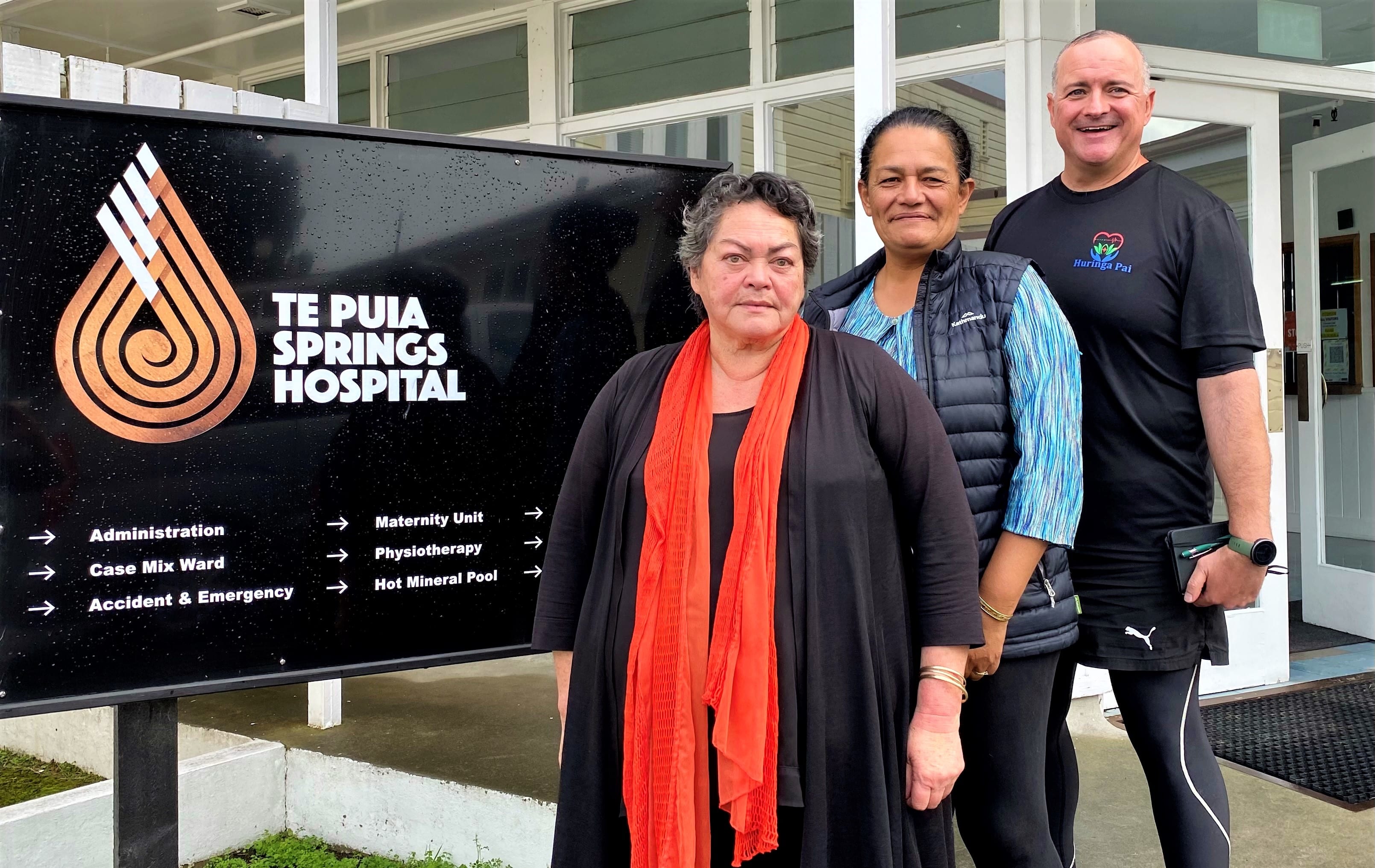 Ngāti Porou Hauora have welcomed the sweeping health reforms. From left: Ngāti Porou Hauora chief executive Rose Kahaki, senior business manager Cara Lee Pewhairangi-Lawton and Dr Willem Jordaan.