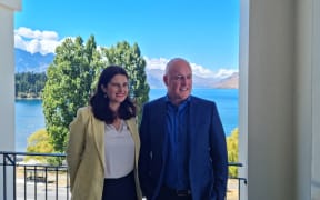 Nicola Willis and Christopher Luxon - National Party