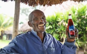 Cola farmer in Sierra Leone