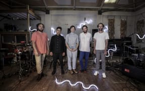 Glass Vaults recorded at Blue Barn Studio in Wellington.