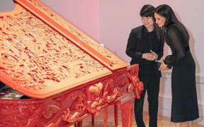 Pianist Jason Bae with Meghan Markle