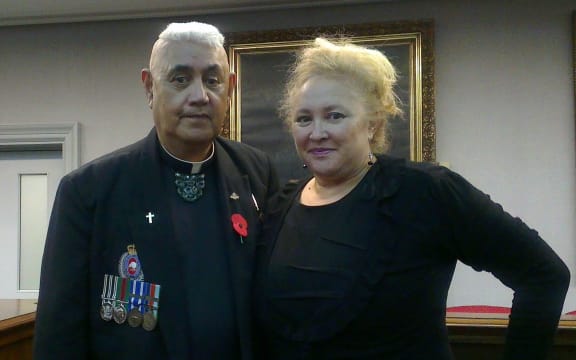Walter Te Ua and his wife Lynette Stankovich.