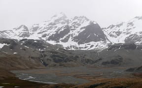 Shackleton, Worsely and Crean crossed these mountains in their epic journey from Elephant Island