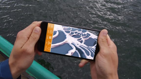 The Augmented Reality app that allows visitors to Waimangu Valley to "see" the Pink and White Terraces