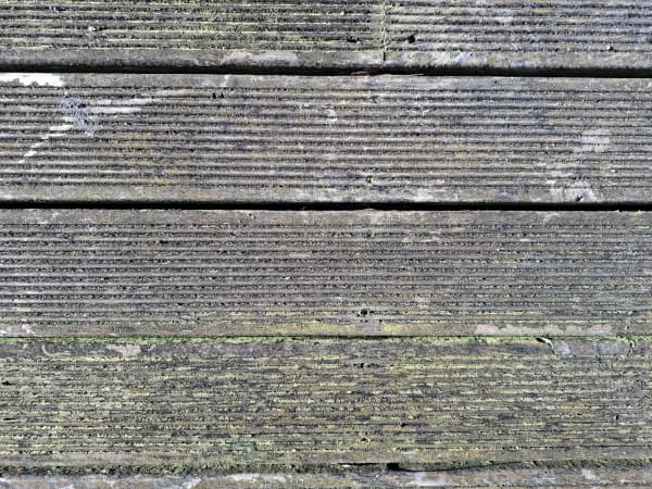 Start cleaning areas of about a few square metres at a time.