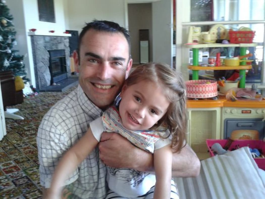 Kelly Dugan and his daughter Lucia