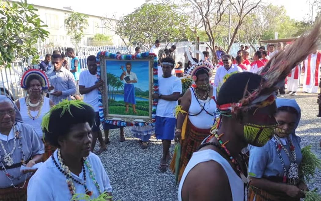 Catholics in Papua New Guinea have been calling for Peter ToRot to be canonised. (Facebook: Blessed Petro ToRot Foundation Inc