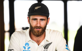 Black Caps captain Kane Williamson talks to the media.
