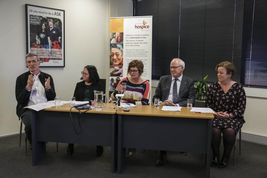 From left to right, Dr Ian Gwynne-Robson, Dr Salina Lupati, Jacqui Bowden-Tucker, Prof Rod MacLeod, Mary Schumacher