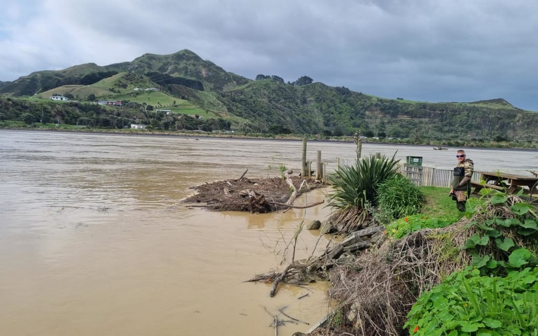 The Mōkau River today.