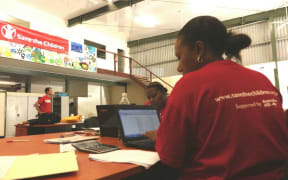 Save the Children has begun distributing relief supplies to evacuation centres around Port Vila
