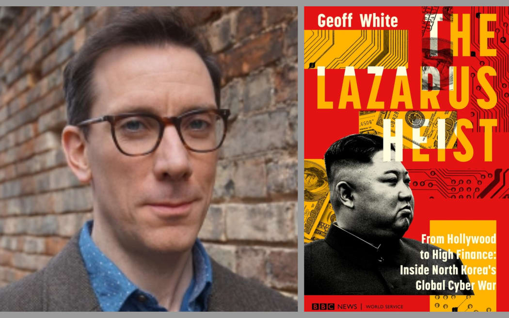 Geoff White and his Lazarus Heist book