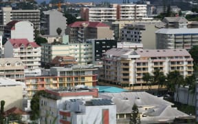 Downtown Noumea (capital of New Caledonia)