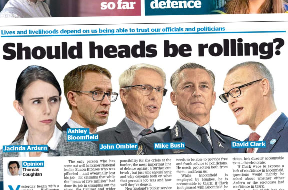 The front page of The Press on Friday June 19.