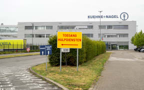 The logistics warehouse in Geel, Belgium, where millions of condoms and other contraceptives are stored by the US development agency USAID.