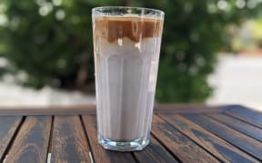 An iced coffee from Sabio Coffee in Whangārei.