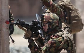 NZ Army soldiers carry out patrol exercises at Marine Corps Base Camp Pendleton in California last year as part of exercise Dawn Blitz.