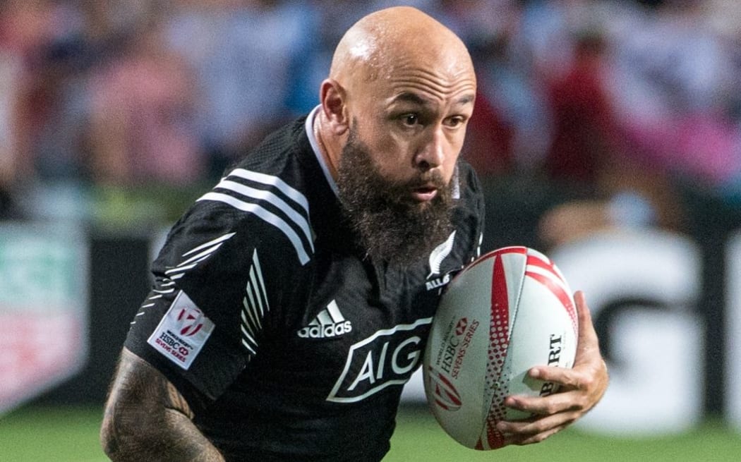 DJ Forbes scored the winning try against Kenya.