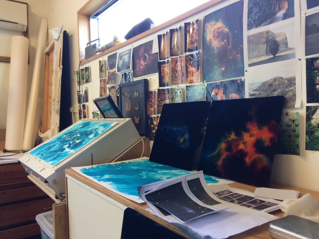 Hannah Beehre's studio